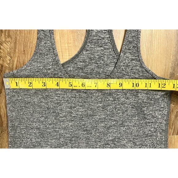 Lululemon Women’s Racerback Tank Top Grey Marbled Size S EUC - Picture 3 of 7